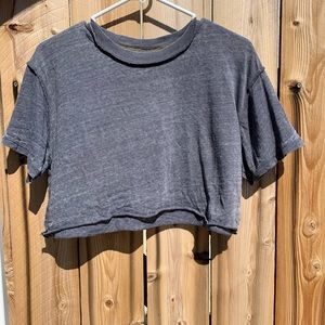 Free people crop tee